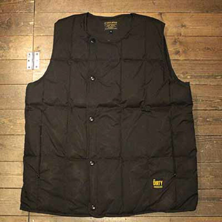 楽天市場】AT-DIRTY“ATD-ARMOR DOWN VEST”BLACK【AT-DIRTY】(アット  