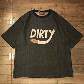 AT-DIRTY"DIRTY FIRE JAQUARD TEE"BLACK【AT-DIRTY】(アットダーティー)正規取扱店(Official Dealer)Cannon Ball(キャノンボール)【あす楽対応】