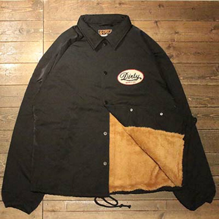 楽天市場】AT-DIRTY“ATD BOA COACH JACKET”BLACK【AT-DIRTY】(アット 