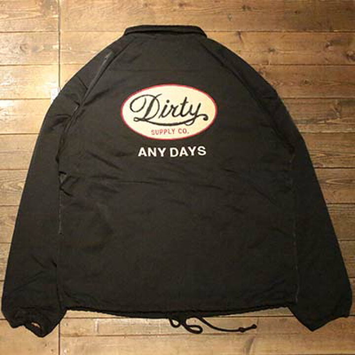 楽天市場】AT-DIRTY“ATD BOA COACH JACKET”BLACK【AT-DIRTY】(アット 