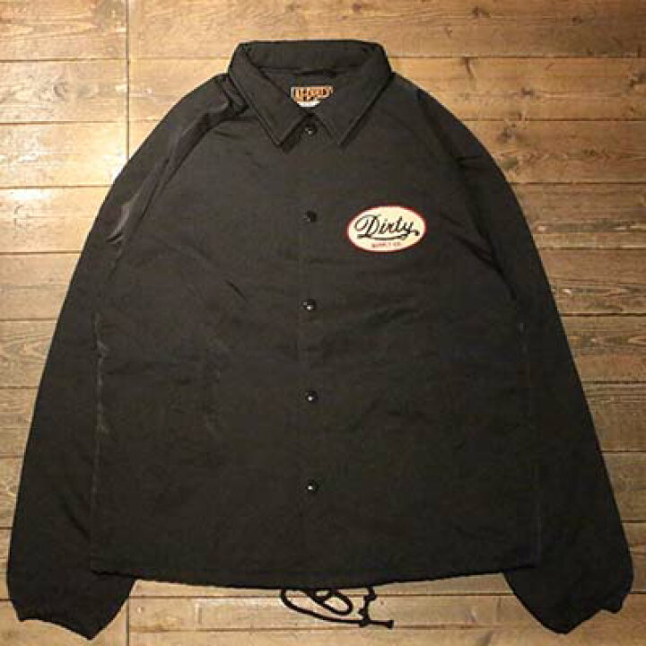 楽天市場】AT-DIRTY“ATD BOA COACH JACKET”BLACK【AT-DIRTY】(アット 