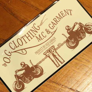 O.G.CLOTHING"MOTORCYCLE"SQUARE STICKERBROWNϐ:c7cm×14cmyO.G.CLOTHINGz(I[W[N[WO)K戵X(Official Dealer)Cannon Ball(Lm{[)yyΉ/`OX/XebJ[/hz