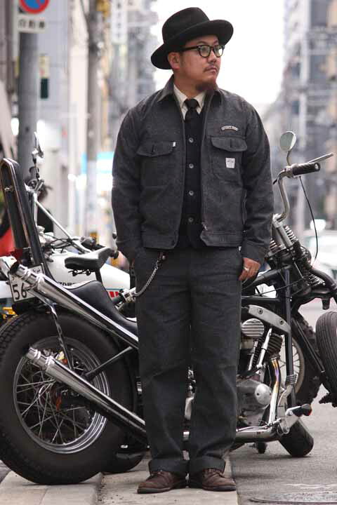 楽天市場】SEVENTY FOURHERRINGBONE FIELD JACKETBLACK【SEVENTY FOUR 