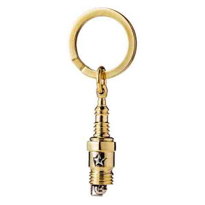 7th-Heaven Art Jewelry"1/2 PLUG KEY RING"BRASS&SILVERy7th-Heaven Art Jewelryz(ZuXwu A[g WG[)K戵_(Official Dealer)Cannon BalliLm{[jy/Xp[NvOz