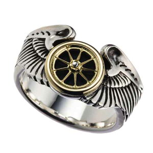 7th-Heaven Art Jewelry"Pilot wing ring"GOLD WHEEL�y7th-Heaven Art Jewelry�z(�Z�u���X�w�u�� �A�[�g �W���G���[)���K�戵�_(Official Dealer)Cannon Ball�i�L���m���{�[���j�y�����O/�w�ցz