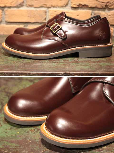 TAKE FIVE MILE”MONK LEATHER SHOES”BROWN【TAKE FIVE MILE】(テイクファイブマイル) 正規取扱店(Official Dealer)Cannon Ball(キャノンボール)【あす楽対応/送料無料】 Cannon Ball