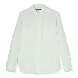 AttractionsWEARMASTERSLot.722 Double Gauze Band Collar Shirt White(�A�g���N�V�����Y)���K�戵�X(Official Dealer)Cannon Ball(�L���m���{�[��)�y��������/WEARMASTERS/BILTBUCK�z
