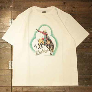AttractionsWEARMASTERSAM0004 Riders Tee White (�A�g���N�V�����Y)���K�戵�X(Official Dealer)Cannon Ball(�L���m���{�[��)�y��������/WEARMASTERS/BILTBUCK�z
