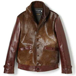AttractionsBILTBUCKLot.625 Hair On Horsehide King Shawl Jacket - Brown -(�A�g���N�V�����Y)���K�戵�X(Official Dealer)Cannon Ball(�L���m���{�[��)�yWEARMASTERS/BILTBUCK�z