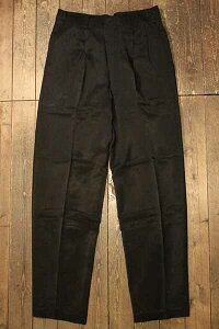 AttractionsWEARMASTERSLot.818 Heavy Rayon Gabardine Double Pleats Trousers - Black -(�A�g���N�V�����Y)���K�戵�X(Official Dealer)Cannon Ball(�L���m���{�[��)�y��������/WEARMASTERS/BILTBUCK�z