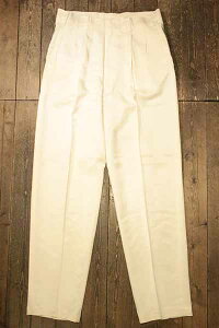 AttractionsWEARMASTERSLot.818 Heavy Rayon Gabardine Double Pleats Trousers - White -(�A�g���N�V�����Y)���K�戵�X(Official Dealer)Cannon Ball(�L���m���{�[��)�y��������/WEARMASTERS/BILTBUCK�z