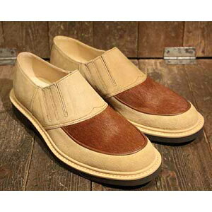 AttractionsWEARMASTERSLot.772 Horsehaier Vamp Slip-On Shoes - Brown -(�A�g���N�V�����Y)���K�戵�X(Official Dealer)Cannon Ball(�L���m���{�[��)�y��������/WEARMASTERS/BILTBUCK�z