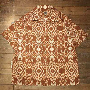AttractionsWEARMASTERSLot.826 Tribal Cotton Shirt - Brown -(�A�g���N�V�����Y)���K�戵�X(Official Dealer)Cannon Ball(�L���m���{�[��)�y��������/WEARMASTERS/BILTBUCK�z