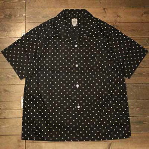 AttractionsWEARMASTERSLot.834 Dot Cotton Shirt - Black -(�A�g���N�V�����Y)���K�戵�X(Official Dealer)Cannon Ball(�L���m���{�[��)�y��������/WEARMASTERS/BILTBUCK�z