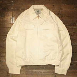 AttractionsWEARMASTERSLot.817 Heavy Rayon Gabardine Blouson - White -(�A�g���N�V�����Y)���K�戵�X(Official Dealer)Cannon Ball(�L���m���{�[��)�y��������/WEARMASTERS/BILTBUCK�z