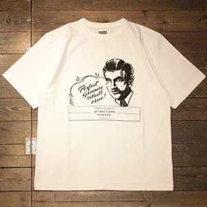 AttractionsWEARMASTERSAM0008 Attractions Pomade Tee - White -(�A�g���N�V�����Y)���K�戵�X(Official Dealer)Cannon Ball(�L���m���{�[��)�y��������/WEARMASTERS/BILTBUCK�z