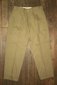 AttractionsWEARMASTERSLot.720 Heritage Trousers / US Navy Herringbone - Kahaki -(�A�g���N�V�����Y)���K�戵�X(Official Dealer)Cannon Ball(�L���m���{�[��)�y��������/WEARMASTERS/BILTBUCK�z