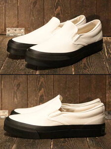 AttractionsWEARMASTERSLot.872 Wearmasters Slip-On - White × Black -(�A�g���N�V�����Y)���K�戵�X(Official Dealer)Cannon Ball(�L���m���{�[��)�y��������/WEARMASTERS/BILTBUCK�z