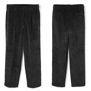 AttractionsWEARMASTERSLot.861 Wide Wale Cords Double Pleats Trousers - Black -(�A�g���N�V�����Y)���K�戵�X(Official Dealer)Cannon Ball(�L���m���{�[��)�y��������/WEARMASTERS/BILTBUCK�z