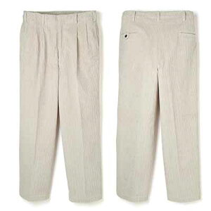 AttractionsWEARMASTERSLot.861 Wide Wale Cords Double Pleats Trousers - White -(�A�g���N�V�����Y)���K�戵�X(Official Dealer)Cannon Ball(�L���m���{�[��)�y��������/WEARMASTERS/BILTBUCK�z