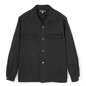 AttractionsWEARMASTERSLot.870 Double Cloth Flap Pocket Shirt - Black -(AgNVY)K戵X(Official Dealer)Cannon Ball(Lm{[)y/WEARMASTERS/BILTBUCKz