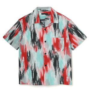 AttractionsWEARMASTERSLot.880 Multi Paint Seersucker Shirt S/S - Red×Green - (�A�g���N�V�����Y)���K�戵�X(Official Dealer)Cannon Ball(�L���m���{�[��)�y��������/WEARMASTERS/BILTBUCK�z