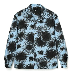 AttractionsWEARMASTERSLot.882 Black FIreworks Cotton Shirt L/S - Sax -(�A�g���N�V�����Y)���K�戵�X(Official Dealer)Cannon Ball(�L���m���{�[��)�y��������/WEARMASTERS/BILTBUCK�z