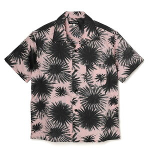 AttractionsWEARMASTERSLot.883 Black Fireworks Cotton Shirt S/S - Pink -(�A�g���N�V�����Y)���K�戵�X(Official Dealer)Cannon Ball(�L���m���{�[��)�y��������/WEARMASTERS/BILTBUCK�z