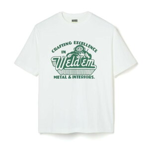 AttractionsWEARMASTERSAM0009 Weld�fem Tee - White -(�A�g���N�V�����Y)���K�戵�X(Official Dealer)Cannon Ball(�L���m���{�[��)�y��������/WEARMASTERS/BILTBUCK�z
