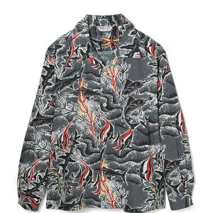 �y���\�񏳂�܂�/2026SS�zAttractionsWEARMASTERSLot.915 Sea-Sketch Cotton Shirt L/S(�A�g���N�V�����Y)���K�戵�X(Official Dealer)Cannon Ball(�L���m���{�[��)�yWEARMASTERS/BILTBUCK�z