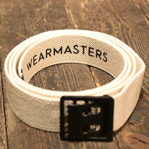 AttractionsWEARMASTERSLot.905 Army Belt -White-(�A�g���N�V�����Y)���K�戵�X(Official Dealer)Cannon Ball(�L���m���{�[��)�yWEARMASTERS/BILTBUCK�z