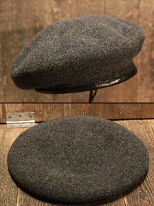 AttractionsWEARMASTERSLot.809 Piping Beret -Charcoal-(�A�g���N�V�����Y)���K�戵�X(Official Dealer)Cannon Ball(�L���m���{�[��)�yWEARMASTERS/BILTBUCK�z