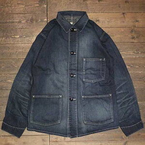 AttractionsWEARMASTERSLot.801AG Coverall Jacket -Indigo Vintage Wash-(�A�g���N�V�����Y)���K�戵�X(Official Dealer)Cannon Ball(�L���m���{�[��)�yWEARMASTERS/BILTBUCK�z