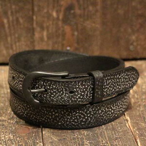 AttractionsBILTBUCKLot.984 Gal Emboss Trousers Belt - Black -(�A�g���N�V�����Y)���K�戵�X(Official Dealer)Cannon Ball(�L���m���{�[��)�yWEARMASTERS/BILTBUCK�z