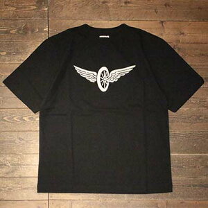 AttractionsWEARMASTERSAM0013 Flying Wheel Tee Black(�A�g���N�V�����Y)���K�戵�X(Official Dealer)Cannon Ball(�L���m���{�[��)�y��������/WEARMASTERS/BILTBUCK�z