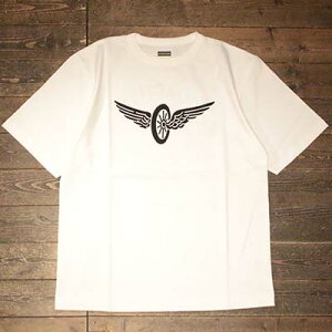 AttractionsWEARMASTERSAM0013 Flying Wheel Tee White(�A�g���N�V�����Y)���K�戵�X(Official Dealer)Cannon Ball(�L���m���{�[��)�y��������/WEARMASTERS/BILTBUCK�z