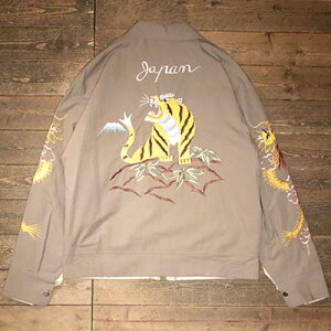 AttractionsWEARMASTERSLot.774 Souvenir Cotton Jacket -Gray-(�A�g���N�V�����Y)���K�戵�X(Official Dealer)Cannon Ball(�L���m���{�[��)�yWEARMASTERS/BILTBUCK�z