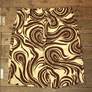 AttractionsLot.336 SEERSUCKER SPIRAL PRINT PANTSBROWN�yAttractions�z(�A�g���N�V�����Y)���K�戵�X(Official Dealer)Cannon Ball(�L���m���{�[��)�y�����y�Ή�/��������/WEARMASTERS/BILTBUCK�z