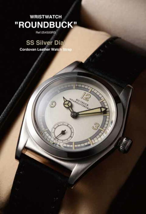 楽天市場】AttractionsBILTBUCKLot.545 WRISTWATCH ”ROUNDBUCK 