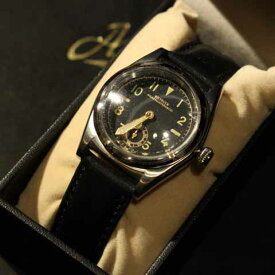 AttractionsBILTBUCKLot.545 WRISTWATCH ”ROUNDBUCK”CCordovan Leather Watch Strap/BLACKSS BLACK DIAL(アトラクションズ)正規取扱店(Official Dealer)Cannon Ball(キャノンボール)【あす楽対応/送料無料/WEARMASTERS】