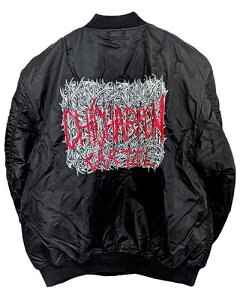 STONE SHOOT2025. A/W Collection MA-1 Jacket COLOR-BLACK/RED【STONE SHOOT正規取扱店】Cannon Ball(キャノンボール)