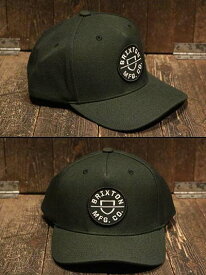 BRIXTONCREST C MP SNAPBACKCOLOR/BLACK(ブリクストン)正規取扱店(Official Dealer)Cannon Ball(キャノンボール)【送料無料】