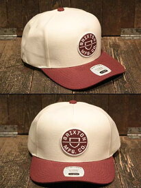 BRIXTONCREST C MP SNAPBACKCOLOR/PORT/OFF WHITE(ブリクストン)正規取扱店(Official Dealer)Cannon Ball(キャノンボール)【送料無料】