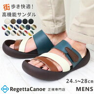 【今ならクーポン併用で750円OFF〜最大2,000円OFF！】リゲッタ カヌー サンダル メンズ CJMB2500a 3本ベ…