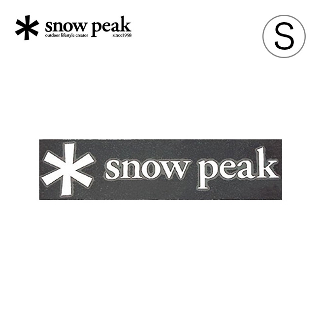 2021 秋冬 スノーピーク ロゴステッカー 都内で アスタリスク S snow peak 正規品 アウトドア NV-006 ワンポイント シール キャンプ 特別送料無料 アクセサリー