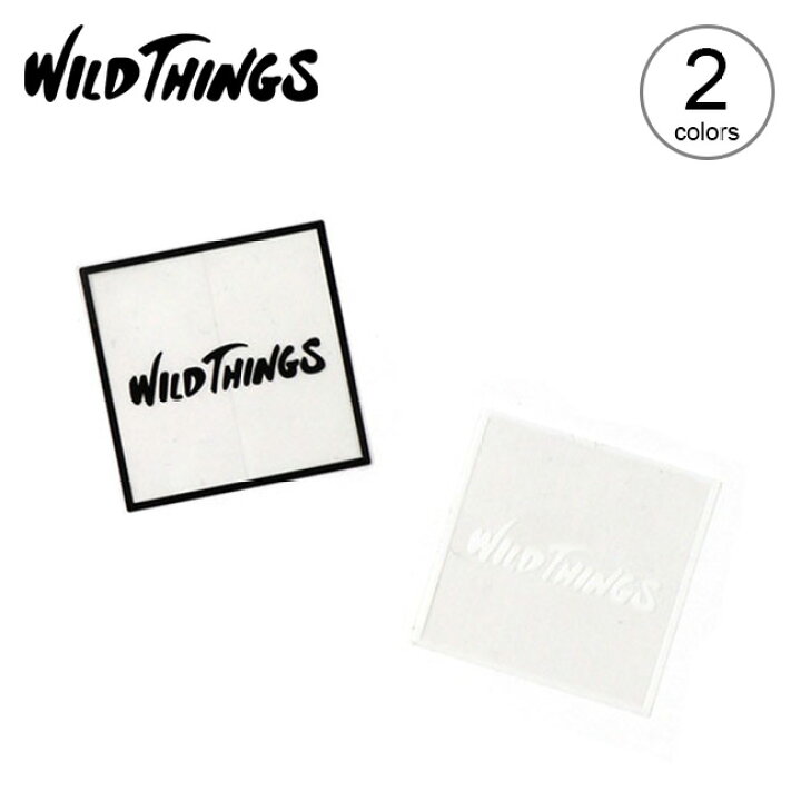 楽天市場 ワイルドシングス スクエアロゴステッカー Wild Things Square Logo Sticker Wtta シール ステッカー ブランドステッカー カッティングステッカー アウトドアブランド カスタムシール アウトドア 正規品 Outdoorstyle サンデーマウンテン