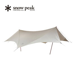 スノーピーク HDタープ シールド ヘキサエヴォ Pro.アイボリー snow peak HD Tarp Hexa Evo Pro. Ivory TP-260IV 6人用テント テント UVカット アウトドア キャンプ バーベキュー 【正規品】