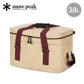 【SALE】スノーピーク ソフトクーラー38 snow peak Soft Cooler 38 FP-138R クーラーボックス ソフトクーラー バッグ 保冷 38リットル トラベル 旅行 キャンプ アウトドア 【正規品】