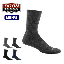 【SALE Max20%OFF】【生涯保証】ダーンタフ メンズ スタンダードクルーライトウェイト Darn Tough 19441680 アウトドアソックス 靴下 くつ下 くつした キャンプ