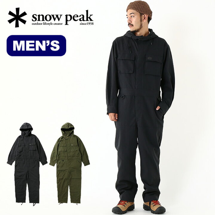 楽天市場 Sale 40 Off タキビジャンプスーツ Snow Peak Takibi Jumpsuit メンズ Al 21au101 つなぎ 焚火 焚き火 オーバーオール ロングパンツ 作業服 おしゃれ キャンプ アウトドア 正規品 Outdoorstyle サンデーマウンテン